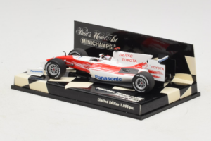 Toyota TF109 #9 J. Trulli Panasonic Toyota Racing Showcar F1 2009 Minichamps 1:43 400090079 メタル - 画像 3/5