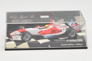 Toyota TF106 Panasonic #11 R. Schumacher Panasonic Toyota Racing Showcar 2006 Minichamps 1:43 400060077 メタル - 画像 4/5