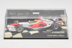 Toyota TF107 Panasonic #11 R. Schumacher Panasonic Toyota Racing Showcar 2007 Minichamps 1:43 400070081 メタル - 画像 5/5