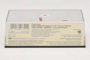 Panasonic Toyota Racing TF107 R. Schumacher F1 Showcar 2007 Minichamps 1:43 403070081 メタル - 画像 4/5