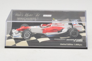 Toyota T. Glock Panasonic Toyota Racing Showcar F1 2008 Minichamps 1:43 400080082 メタル - 画像 5/5