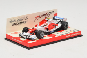 Panasonic Toyota Racing TF108 T. Glock F1 Showcar 2008 Minichamps 1:43 403080082 メタル - 画像 2/5