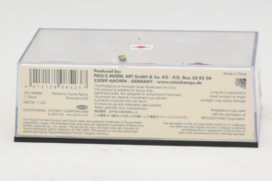 Panasonic Toyota Racing TF108 T. Glock F1 Showcar 2008 Minichamps 1:43 403080082 メタル - 画像 4/5