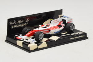 Toyota TF109 #10 T. Glock Panasonic Toyota Racing Showcar F1 2009 Minichamps 1:43 400090080 メタル - 画像 2/5