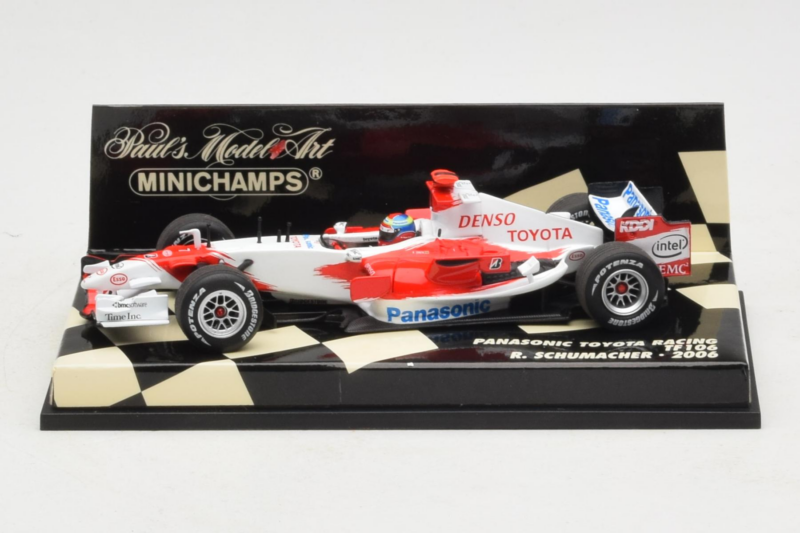 Toyota TF106 Panasonic #11 R. Schumacher Panasonic Toyota Racing 2006 Minichamps 1:43 400060007 メタル