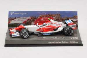 Toyota TF107 #12 J. Trulli Panasonic Toyota Racing Showcar F1 2007 Minichamps 1:43 AM60129 メタル