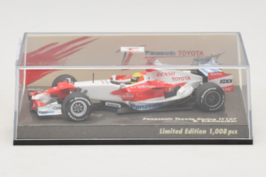 Toyota TF107 #11 R. Schumacher Panasonic Toyota Racing F1 2007 Minichamps 1:43 AM601286 メタル - 画像 4/5