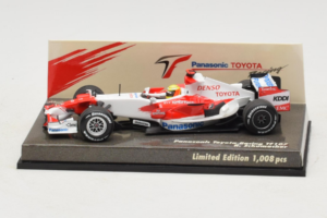 Toyota TF107 #11 R. Schumacher Panasonic Toyota Racing F1 2007 Minichamps 1:43 AM601286 メタル
