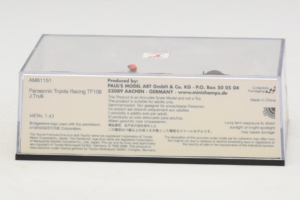 Toyota TF108 #12 J. Trulli Panasonic Toyota Racing F1 2008 Minichamps 1:43 AM61151 メタル - 画像 5/6