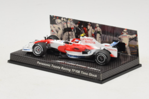 Toyota TF108 #17 T. Glock Panasonic Toyota Racing F1 2008 Minichamps 1:43 AM61152 メタル - 画像 3/6