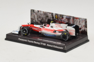 Panasonic Toyota Racing TF109 K. Kobayashi F1 2009 Minichamps 1:43 413090210 メタル - 画像 3/5