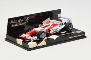 Toyota TF104 Panasonic #16 R. Zonta Panasonic Toyota Racing 2004 Minichamps 1:43 400040116 メタル - 画像 2/5