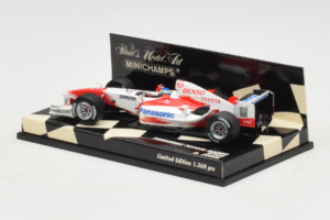Toyota TF104 Panasonic #16 R. Zonta Panasonic Toyota Racing 2004 Minichamps 1:43 400040116 メタル - 画像 3/5