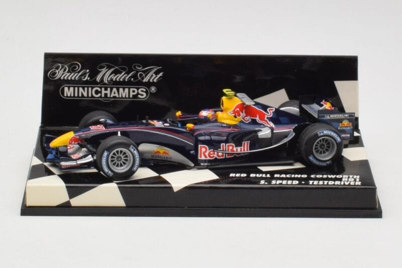 Red Bull RB1 Cosworth S. Speed Test Car 2005 Minichamps 1:43 400050137 メタル