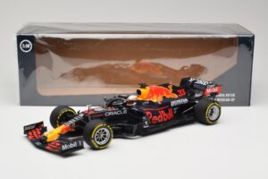 Red Bull Racing Honda RB16B #33 M. Verstappen Mexican GP Winner 2021 Minichamps 1:18 110211933 レジン - 画像 6/6