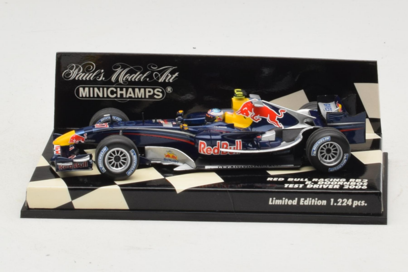 Red Bull Racing RB2 R. Doornbos Test Driver F1 2006 Minichamps 1:43 400060037 メタル