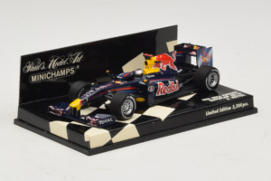 Red Bull Racing RB6 S. Vettel F1 Showcar 2010 Minichamps 1:43 400100075 メタル - 画像 2/5