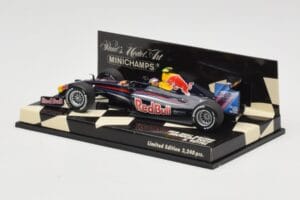 Red Bull Racing Renault RB5 #15 S. Vettel Showcar 2009 Minichamps 1:43 400090085 メタル - 画像 3/5