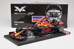 Red Bull RB16 #33 M. Verstappen Red Bull Racing 70th Anniversary GP Winner 2020 Minichamps 1:18 113200533-M1 レジン - 画像 7/7
