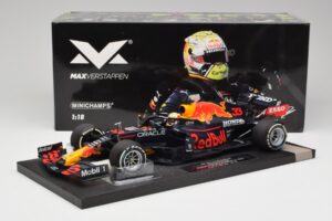 Red Bull RB16B #33 M. Verstappen Styrian & Austrian GP Winner 2021 Minichamps 1:18 113210933 メタル - 画像 6/6