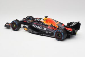 Red Bull RB18 #1 M. Verstappen Monaco GP 3rd Wet 2022 Minichamps 1:18 110220701 メタル - 画像 5/7