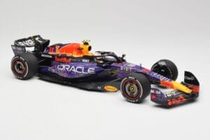 Red Bull RB19 #11 S. Perez Las Vegas GP 3rd 2023 Minichamps 1:18 110232211 メタル - 画像 4/6