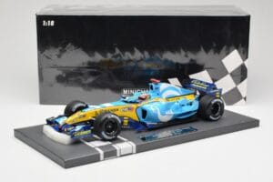 Renault F1 Team R25 #5 F. Alonso Winner French GP 2005 Minichamps 1:18 117051005 メタル - 画像 7/7