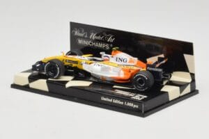 Renault R28 #6 Showcar 2008 Minichamps 1:43 400080076 メタル - 画像 3/5