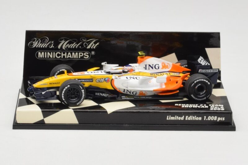 Renault R28 #6 Showcar 2008 Minichamps 1:43 400080076 メタル