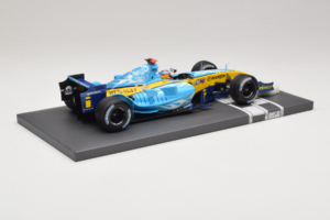 Renault R25 #5 F. Alonso 2nd Place Belgian GP 2005 Minichamps 1:18 117051605 メタル - 画像 3/7