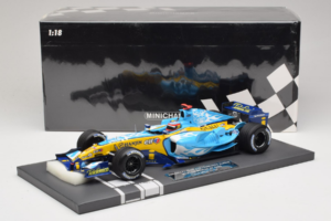 Renault R25 #5 F. Alonso 2nd Place Belgian GP 2005 Minichamps 1:18 117051605 メタル - 画像 7/7