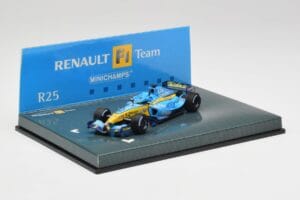 Renault R25 #1 F. Alonso F1 World Champion 2005 Minichamps 1:43 403050105 メタル - 画像 2/4
