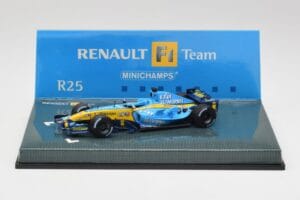 Renault R25 #1 F. Alonso F1 World Champion 2005 Minichamps 1:43 403050105 メタル