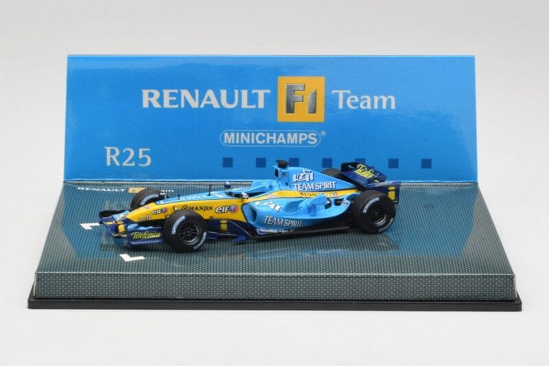 Renault R25 #1 F. Alonso F1 World Champion 2005 Minichamps 1:43 403050105 メタル