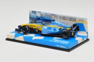Renault R25 #5 F. Alonso Race Car 2005 Minichamps 1:43 403050025 メタル - 画像 3/5