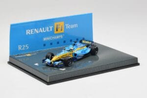 Renault R25 #2 G. Fisichella F1 2005 Minichamps 1:43 403050006 メタル - 画像 2/4