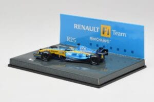 Renault R25 #2 G. Fisichella F1 2005 Minichamps 1:43 403050006 メタル - 画像 3/4