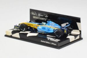 Renault R26 G. Fisichella Showcar F1 2006 Minichamps 1:43 400060072 メタル - 画像 2/5