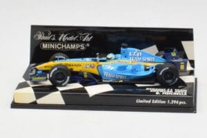 Renault R26 G. Fisichella Showcar F1 2006 Minichamps 1:43 400060072 メタル