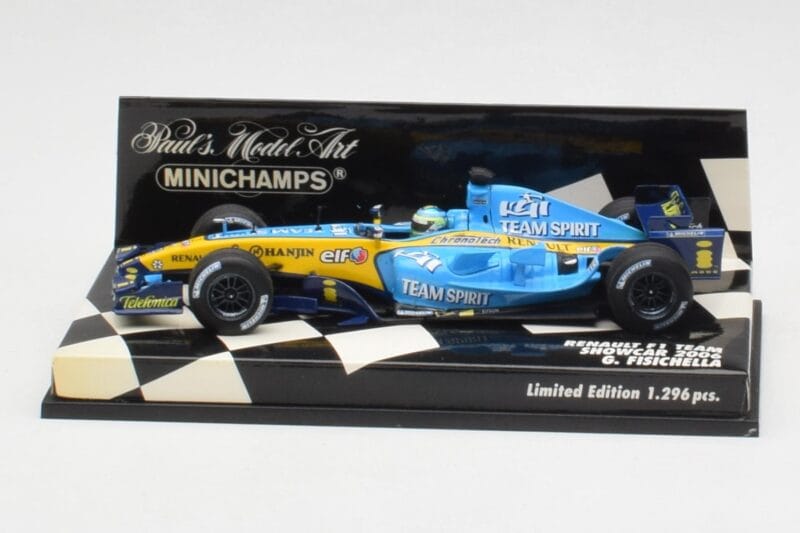 Renault R26 G. Fisichella Showcar F1 2006 Minichamps 1:43 400060072 メタル