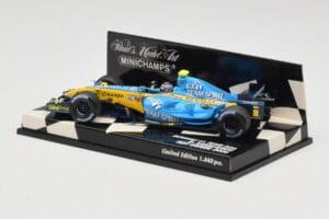 Renault R26 H. Kovalainen F1 Test Car 2006 Minichamps 1:43 400060041 メタル - 画像 3/5