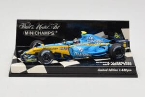 Renault R26 H. Kovalainen F1 Test Car 2006 Minichamps 1:43 400060041 メタル
