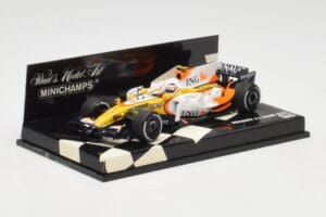 Renault R28 #6 N. Piquet Jr. F1 2008 Minichamps 1:43 400080006 メタル - 画像 2/5