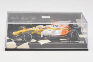Renault R28 #6 N. Piquet Jr. F1 2008 Minichamps 1:43 400080006 メタル - 画像 5/5