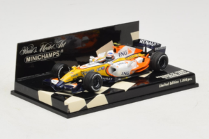 Renault R27 #4 H. Kovalainen Renault F1 Team Showcar 2007 Minichamps 1:43 400070074 メタル - 画像 2/5