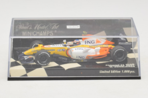 Renault R27 #4 H. Kovalainen Renault F1 Team Showcar 2007 Minichamps 1:43 400070074 メタル - 画像 4/5