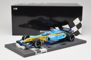 Renault R25 #5 F. Alonso San Marino GP Winner 2005 Minichamps 1:18 117050405 レジン - 画像 7/7