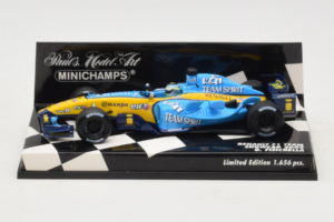 Renault R25 #6 G. Fisichella Renault F1 Team Showcar 2005 Minichamps 1:43 400050076 メタル