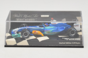 Sauber C24 Petronas #11 J. Villeneuve Sauber Petronas F1 Team Showcar 2005 Minichamps 1:43 400050081 メタル - 画像 4/5