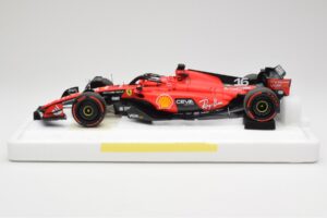 Scuderia Ferrari SF-23 #16 C. Leclerc Belgian GP 2023 BBR 1:18 BBR231816C メタル - 画像 3/7